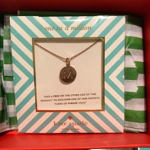kate spade Jewelry - Kate Spade M Pendant kate spade Jewelry - Kate Spade M Pendant